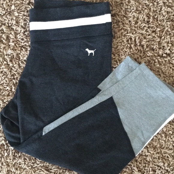 PINK yoga capris...never worn!! - Picture 2 of 3